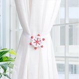 Max Mediterranean Style Magnetic Decorative Curtain Tiebacks Rudder-Red - Aladdin Shoppers