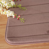 Max Memory Foam Bath Mat Non Slip Absorbent Bath Rug Carpet Camel grey 50X80cm - Aladdin Shoppers