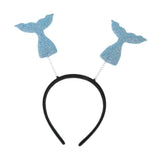 Max Mermaid Tail Headband Hair Hoop Cosplay Party Fancy Dress Headwear Blue - Aladdin Shoppers