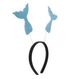 Max Mermaid Tail Headband Hair Hoop Cosplay Party Fancy Dress Headwear Blue - Aladdin Shoppers
