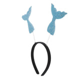 Max Mermaid Tail Headband Hair Hoop Cosplay Party Fancy Dress Headwear Blue - Aladdin Shoppers