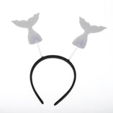 Max Mermaid Tail Headband Hair Hoop Cosplay Party Fancy Dress Headwear Blue - Aladdin Shoppers