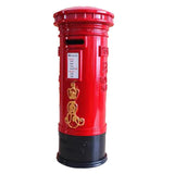 Max Metal Britain London Street Red Mailbox Piggy Bank Postbox Money Box - Aladdin Shoppers