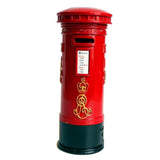 Max Metal Britain London Street Red Mailbox Piggy Bank Postbox Money Box - Aladdin Shoppers