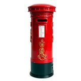 Max Metal Britain London Street Red Mailbox Piggy Bank Postbox Money Box - Aladdin Shoppers