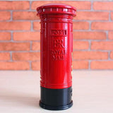 Max Metal Britain London Street Red Mailbox Piggy Bank Postbox Money Box - Aladdin Shoppers