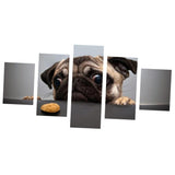 Max Modern 5 Panels Paintings on Canvas Wall Art Landscape Dog - Aladdin Shoppers