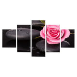 Max Modern 5 Panels Paintings on Canvas Wall Art Landscape Flower 1 - Aladdin Shoppers