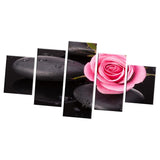 Max Modern 5 Panels Paintings on Canvas Wall Art Landscape Flower 1 - Aladdin Shoppers
