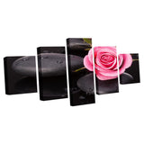 Max Modern 5 Panels Paintings on Canvas Wall Art Landscape Flower 1 - Aladdin Shoppers