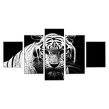 Max Modern 5 Panels Paintings on Canvas Wall Art Landscape Tiger - Aladdin Shoppers