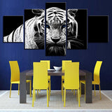 Max Modern 5 Panels Paintings on Canvas Wall Art Landscape Tiger - Aladdin Shoppers