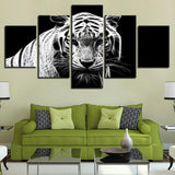 Max Modern 5 Panels Paintings on Canvas Wall Art Landscape Tiger - Aladdin Shoppers