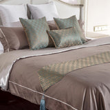 Max Modern Bed Runner Bedding Scarf Protection for Bedroom Hotel Wedding Room M - Aladdin Shoppers
