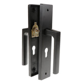 Max Modern Style Mute Interior Door Handle Lock Bedroom Privacy Lockset Black - Aladdin Shoppers