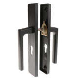Max Modern Style Mute Interior Door Handle Lock Bedroom Privacy Lockset Black - Aladdin Shoppers