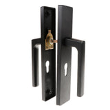 Max Modern Style Mute Interior Door Handle Lock Bedroom Privacy Lockset Black - Aladdin Shoppers