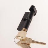 Max Modern Style Mute Interior Door Handle Lock Bedroom Privacy Lockset Black - Aladdin Shoppers