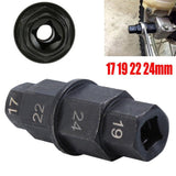 Max MOTORCYCLE FRONT REAR WHEEL AXLE HEX 17 19 22 24MM ALLEN SPINDLE DRIVE TOOL