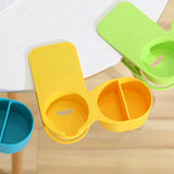 Max Multi-functional Home Office Table Desktop Cup Holder Clamp Clip Yellow - Aladdin Shoppers