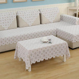 Max Multi Size Sofa Back Covers Furniture Sofa Doily Table Cloth Beige - 100x100cm - Aladdin Shoppers