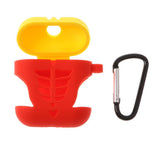 Max Muscle Shape Silicone Protective Case with Keychain for Apple AirPods B# - Aladdin Shoppers