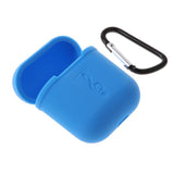 Max Music Model Silicone Protective Case with Keychain for Apple AirPods Blue - Aladdin Shoppers