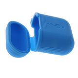 Max Music Model Silicone Protective Case with Keychain for Apple AirPods Blue - Aladdin Shoppers