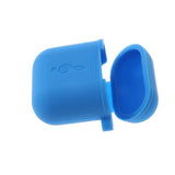 Max Music Model Silicone Protective Case with Keychain for Apple AirPods Blue - Aladdin Shoppers