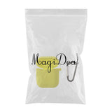 Max Music Model Silicone Protective Case with Keychain for Apple AirPods Yellow - Aladdin Shoppers