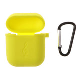 Max Music Model Silicone Protective Case with Keychain for Apple AirPods Yellow - Aladdin Shoppers