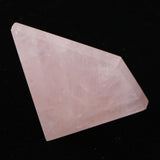 Max Natural Crystal Pyramid Ornaments Rock Crystal Quartz DIY Decor Pink 4cm - Aladdin Shoppers