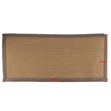 Max Natural Fiber Collection Sisal Runners Area Rug Mat B Khaki Edge 40x120cm - Aladdin Shoppers