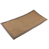 Max Natural Fiber Collection Sisal Runners Area Rug Mat B Khaki Edge 40x120cm - Aladdin Shoppers