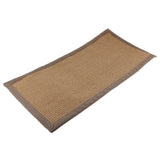 Max Natural Fiber Collection Sisal Runners Area Rug Mat B Khaki Edge 40x120cm - Aladdin Shoppers