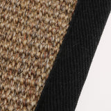 Max Natural Fiber Collection Sisal Runners Area Rug Mat C Black Edge 75x120cm - Aladdin Shoppers