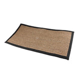 Max Natural Fiber Collection Sisal Runners Area Rug Mat C Black Edge 75x120cm - Aladdin Shoppers