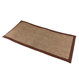 Max Natural Fiber Collection Sisal Runners Area Rug Mat C Coffee Edge 60x120cm - Aladdin Shoppers