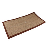 Max Natural Fiber Collection Sisal Runners Area Rug Mat C Coffee Edge 60x120cm - Aladdin Shoppers