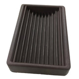 Max Non Slip Thicken Rubber Furniture Cups Rectangle - 50x70mm - Aladdin Shoppers