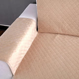 Max Nonslip Sofa Couch Slipcover Furniture Pet Protector Light Coffee - 3 Seater - Aladdin Shoppers