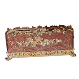 Max Nordic Royal Style Tissue Box Acrylic Napkin Cover Retro Holders Gold Coffe - Aladdin Shoppers