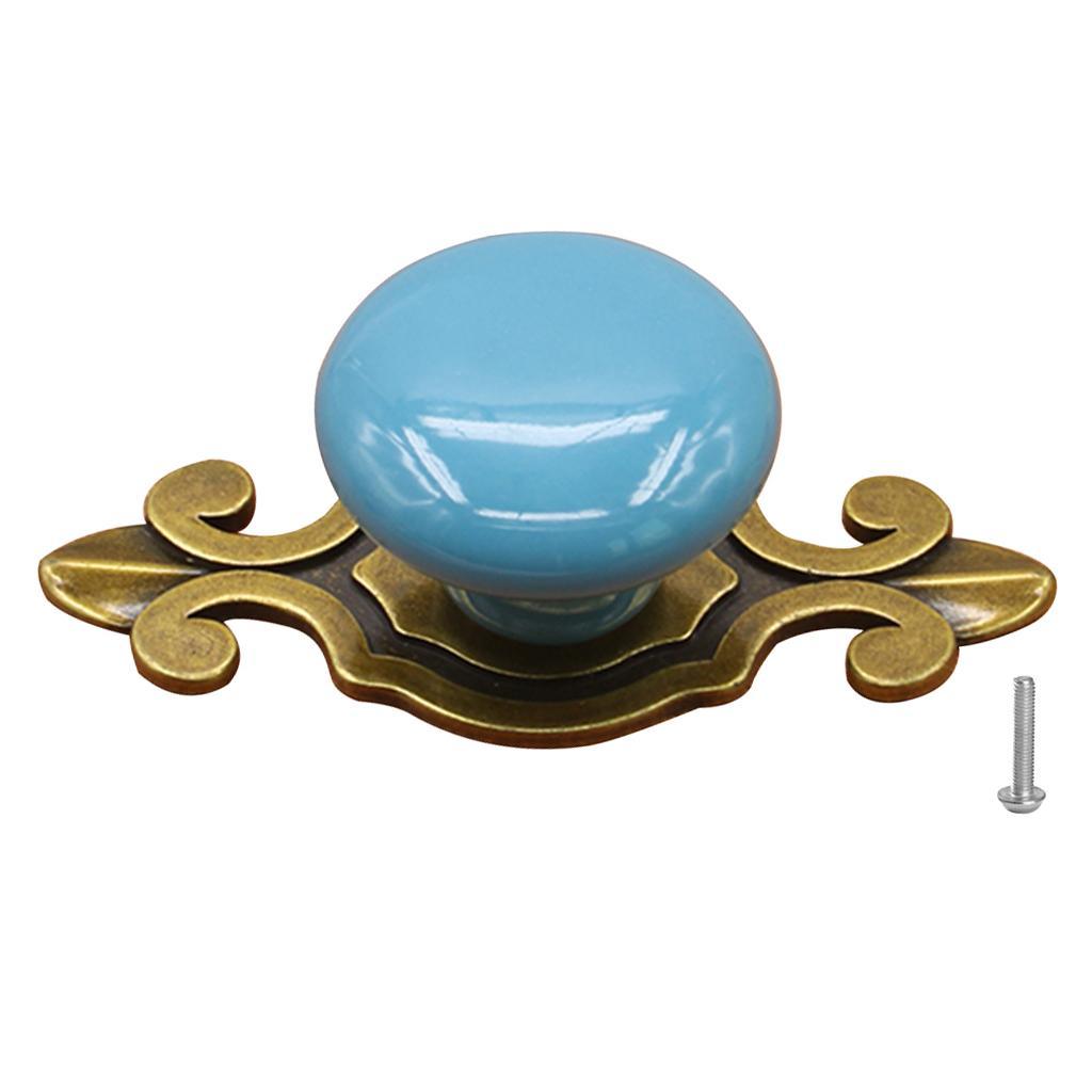 Max Nordic Style Cabinet Door Handle Knob Candy Color Drawer Pull Blue - Aladdin Shoppers