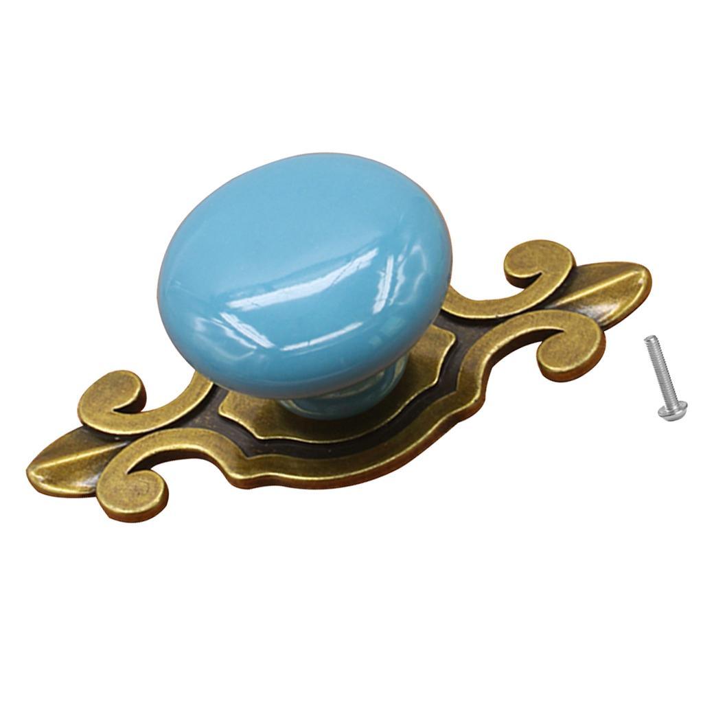 Max Nordic Style Cabinet Door Handle Knob Candy Color Drawer Pull Blue - Aladdin Shoppers