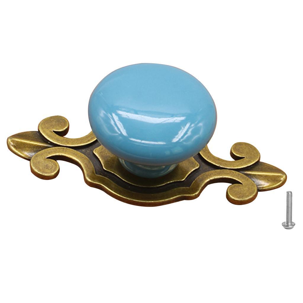 Max Nordic Style Cabinet Door Handle Knob Candy Color Drawer Pull Blue - Aladdin Shoppers