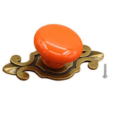 Max Nordic Style Cabinet Door Handle Knob Candy Color Drawer Pull Orange - Aladdin Shoppers