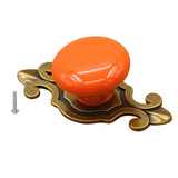 Max Nordic Style Cabinet Door Handle Knob Candy Color Drawer Pull Orange - Aladdin Shoppers