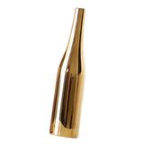 Max Nordic Style Gold Plating Flower Vase Ceramic Flower Bottle L - Aladdin Shoppers