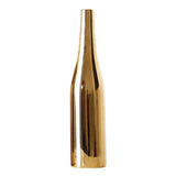 Max Nordic Style Gold Plating Flower Vase Ceramic Flower Bottle L - Aladdin Shoppers