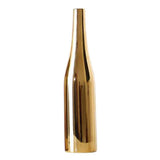 Max Nordic Style Gold Plating Flower Vase Ceramic Flower Bottle L - Aladdin Shoppers